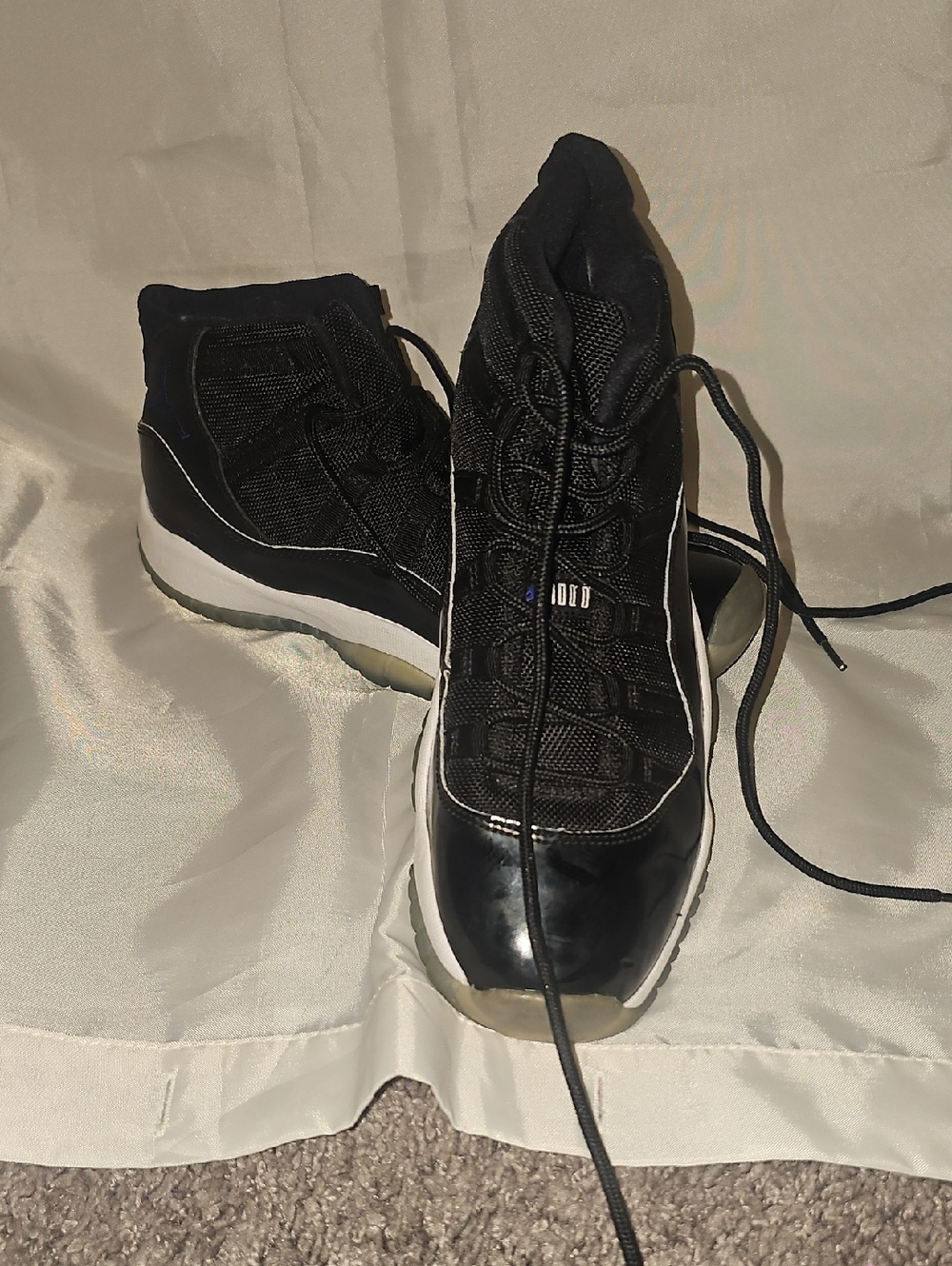 Size 7Y Jordan 11 Retro High Space Jam Shoes